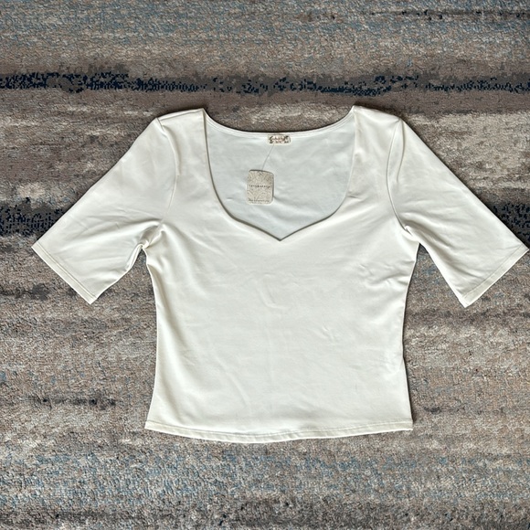 Intimately FP Autumn Sun Top in Ivory size large - Picture 4 of 5